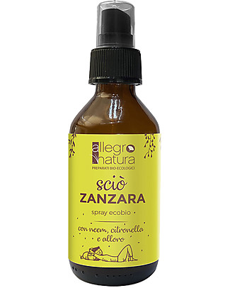 Allegro Natura Sciò Zanzara Spray - Allontana le Zanzare Antizanzare