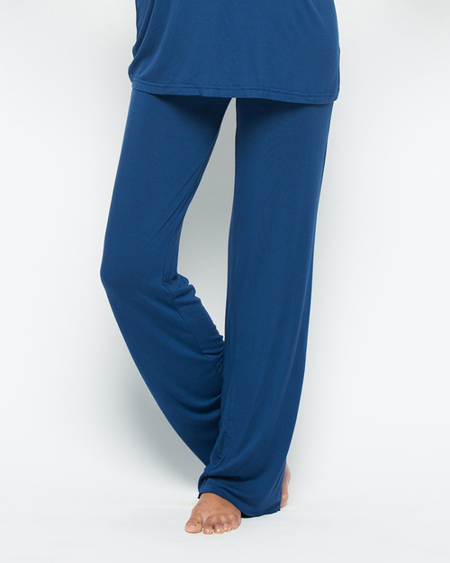 Amoralia Pigiama Maternità e Allattamento a Manica Corta - Azzurro Pigiami