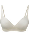 Amoralia Reggiseno da Allattamento in Microfibra Second Skin Avorio Reggiseni da Allattamento