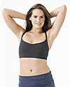 Amoralia Reggiseno da notte e allattamento senza cuciture - Grigio scuro Reggiseni da Allattamento