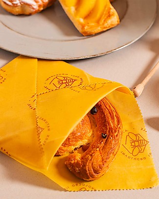 Apepak Involucri In Cera D'Api Per Alimenti Apepak - Set da 3 Pezzi - Assortiti Sacchetto Cibo