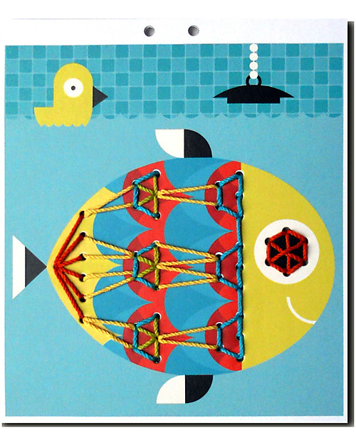 aPunt Barcelona Kit Ricamo - 3 Cartelle da Ricamare per Imparare Divertendosi! Kit Fai Da Te