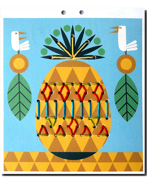 aPunt Barcelona Kit Ricamo - 3 Cartelle da Ricamare per Imparare Divertendosi! Kit Fai Da Te