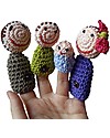 aPunt Barcelona Marionette Famiglia da Dito - Diverte e Spiega l'allargamento della Famiglia! Pupazzi