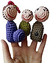 aPunt Barcelona Marionette Famiglia da Dito - Diverte e Spiega l'allargamento della Famiglia! Pupazzi