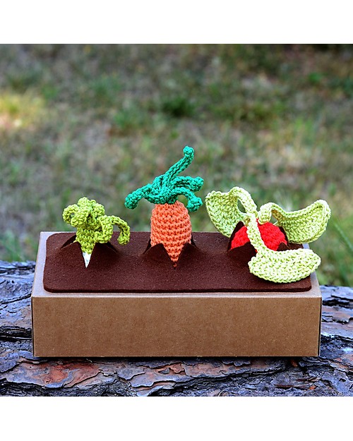 aPunt Barcelona Set Gioco Il Mio Primo Orto - Bello e Divertente! Pupazzi