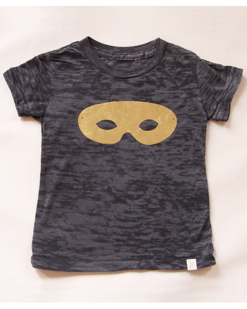 Atsuyo et Akiko T-Shirt Maschera - Grigio e Oro Metallizzato T-shirt