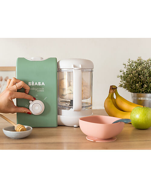 Béaba Robot da Cucina Babycook® Solo - Grigio - Pasti Sani Veloci e Adatti  al tuo Bambino che Cresce unisex (bambini)