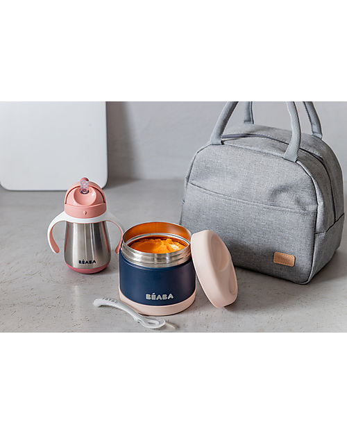 Set Porta Pranzo BlueY Per Bambini - Borsa Termica, Lunch Box E Borraccia 430 Ml Senza BPA - Foto 4