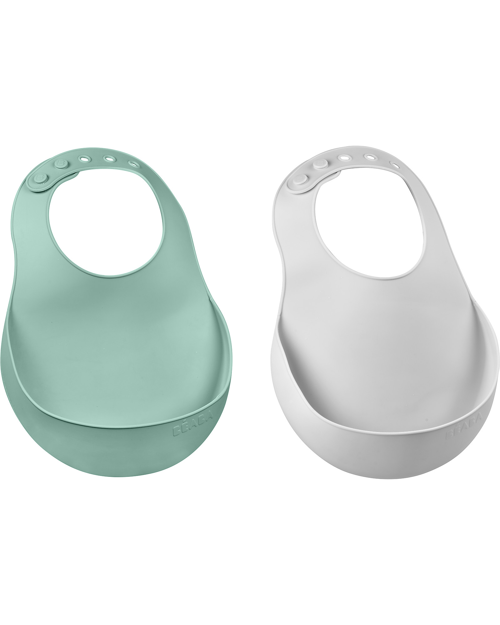 SULIUDAJI 2 Pezzi Bavaglini Impermeabili Bavaglino Impermeabile in Plastica EVA per Bambino Neonati Neonata Bambini Lavabili