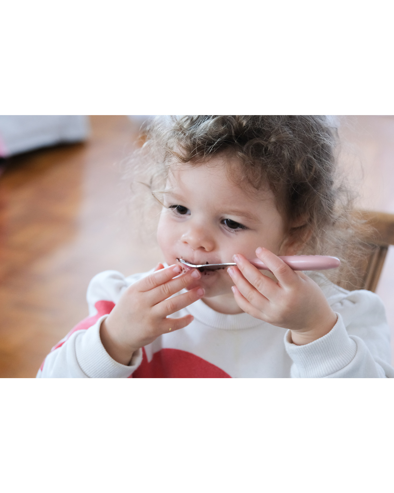 Posate BÉABA Per Bambini - Set Di 3 In Acciaio Inox | Da 12 Mesi, Facili Da Impugnare E Sicure - Foto 5