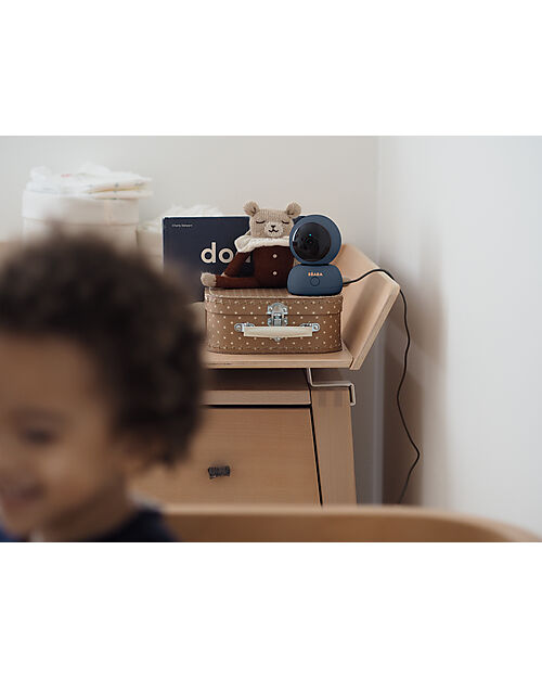 Béaba Video Baby Monitor ZEN Connect - Bianco - Sistema di Monitoraggio di  Ultima Generazione Disponibile su Telefono Cellulare unisex (bambini)
