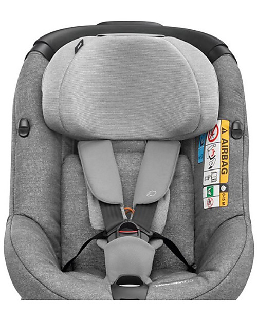 Bebe Confort Seggiolino Auto Axissfix Gruppo 1 Nomad Grey Da 4 Mesi A 4 Anni Rotazione A 360 Unisex Bambini