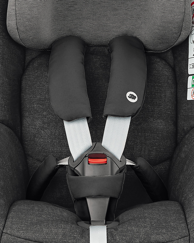 9 Mesi - 4 Anni Gruppo 1 Nomad Black colore Nero 9-18 kg Reclinabile Bébé Confort Pearl Seggiolino Auto in Senso di Marcia 