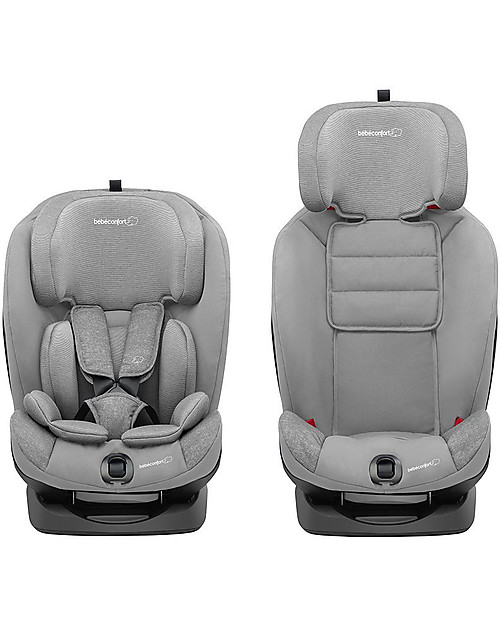 Bebe Confort Seggiolino Auto Titan Isofix Gruppo 1 2 3 Nomad Grey Da 9 Mesi A 12 Anni Unisex Bambini