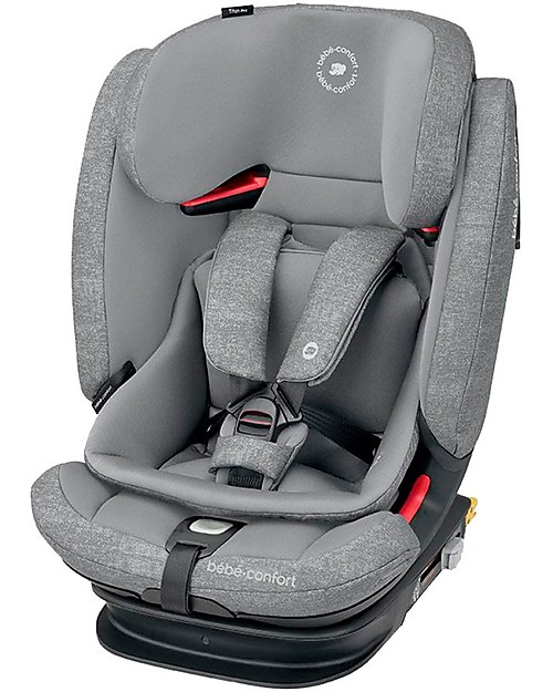 Bebe Confort Seggiolino Auto Titan Pro Isofix Gruppo 1 2 3 Nomad Grey Da 9 Mesi A 12 Anni Unisex Bambini