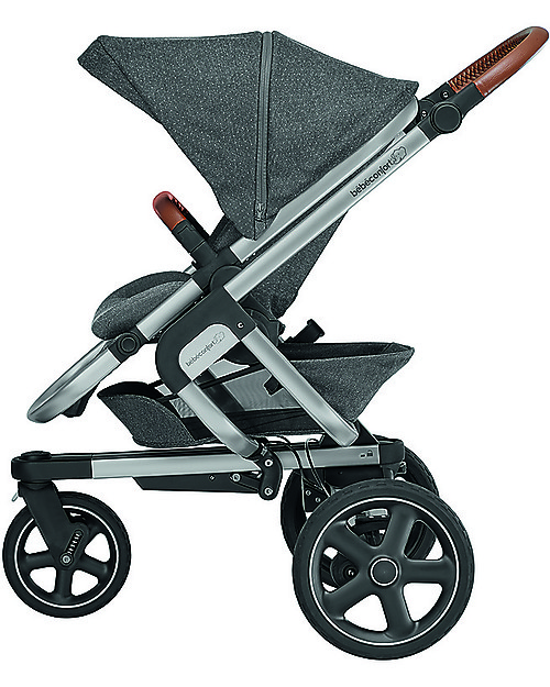 Bebe Confort Trio Moderno Passeggino Nova Navicella Jade Seggiolino Auto Pebble Pro Sparkling Grey Unisex Bambini