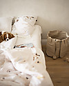 Babai Toys Cesto Portagiochi Coniglio - Beige - 100% Cotone Contenitori Portaoggetti