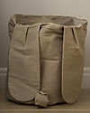 Babai Toys Cesto Portagiochi Coniglio - Beige - 100% Cotone Contenitori Portaoggetti