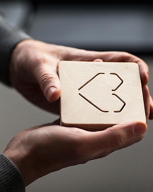 Babai Toys Gioco del Filetto in Legno - Love is… - per Tutta la Famiglia Giochi di una Volta