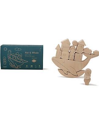 Babai Toys Gioco di Equilibrio in Legno - Storie dal Mare - da 3 Anni - per Tutta la Famiglia Incastri In Legno