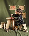 Babai Toys Tavolino in Legno Montessori per Bambini - Naturale - Stimola l'Autonomia e la Fantasia del tuo Bambino Tavoli