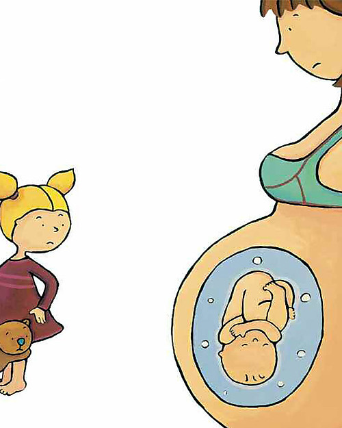 Babalibri Aspetto un Fratellino - Spiegare la Gravidanza ai Bambini Libri