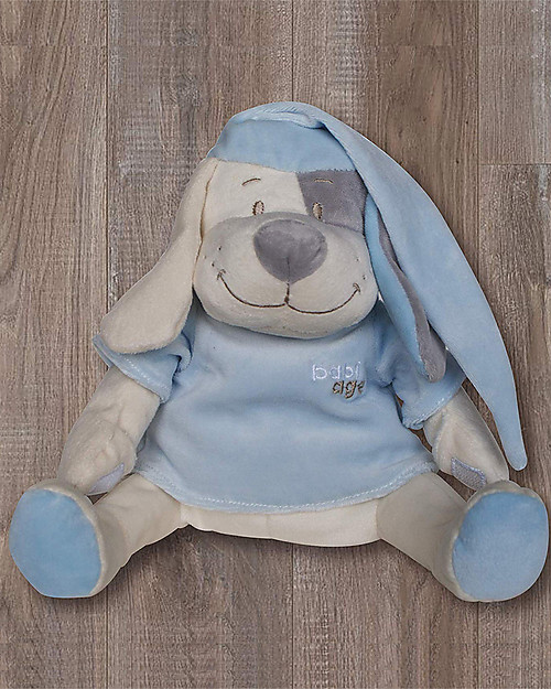 Babiage Babiage Doodoo Cagnolino, Azzurro - Riproduce il Suono del Grembo Materno! Peluche
