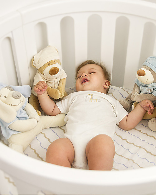 Babiage Babiage Doodoo Cagnolino, Azzurro - Riproduce il Suono del Grembo Materno! Peluche