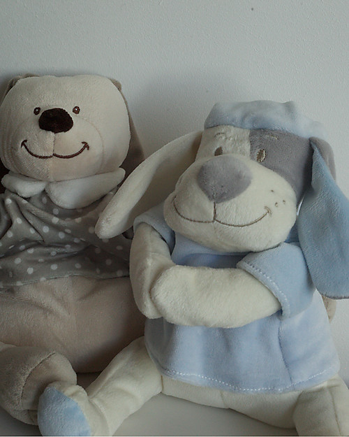 Babiage Babiage Doodoo Cagnolino, Azzurro - Riproduce il Suono del Grembo Materno! Peluche