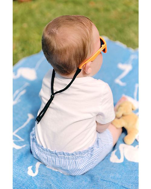 Babiators Cinturino in Tessuto per Occhiali da Sole - Jet Black Occhiali da Sole