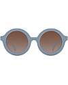 Babiators Occhiali da Sole Euro Round - Blue Mist - Lenti Ambra - 100% Protezione UVA e UVB Occhiali da Sole