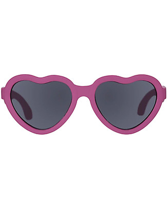 Babiators Occhiali da Sole Hearts Heartbreaker - Rosa - 100% Protezione UV - GARANZIA 1 ANNO Lost&Found Occhiali_