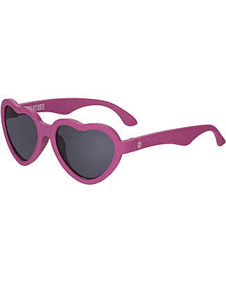 Babiators Occhiali da Sole Hearts Heartbreaker - Rosa - 100% Protezione UV - GARANZIA 1 ANNO Lost&Found Occhiali_