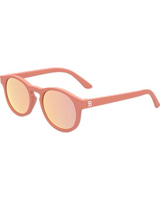 Babiators Occhiali da Sole Keyhole - Perfectly Papaya - Lenti Ambra - 100 % Protezione UV Occhiali da Sole