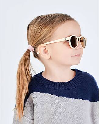 Babiators Occhiali da Sole Keyhole - Sweet Cream - Lenti Ambra - 100 % Protezione UV Occhiali da Sole