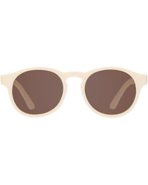Babiators Occhiali da Sole Keyhole - Sweet Cream - Lenti Ambra - 100 % Protezione UV Occhiali da Sole