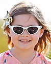 Babiators Occhiali da Sole Original Cat-Eye - Bianco Wicked White - 100% Protezione UVA e UVB Occhiali da Sole