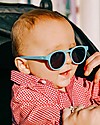 Babiators Occhiali da Sole Original Keyhole - Celeste Up In The Air - 100% Protezione UVA e UVB Occhiali da Sole