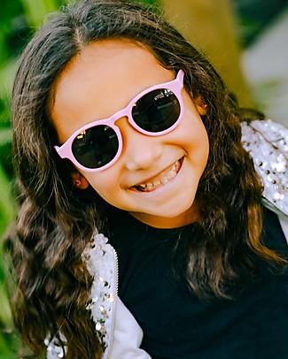 Babiators Occhiali da Sole Original Keyhole - Rosa Pretty In Pink 6+ anni - 100% Protezione UVA e UVB Occhiali_