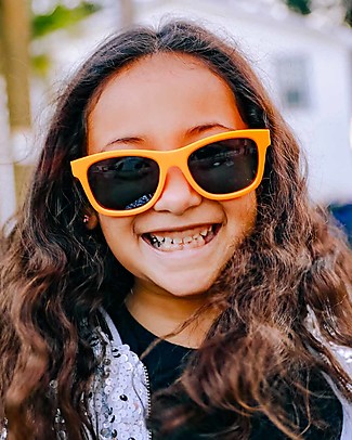 Babiators Occhiali da Sole Original Navigator - Arancione Orange Crush - 100% Protezione UVA e UVB Occhiali_