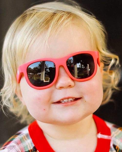 Babiators Occhiali da Sole Original Navigator - Cocomero Wacky Watermelon - 100% Protezione UVA e UVB Occhiali da Sole