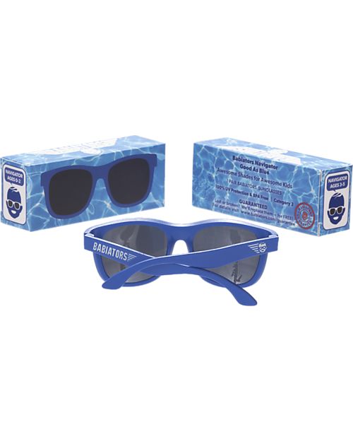 Babiators Occhiali da Sole Original Navigators - Blu - Good As Blue - 100% Protezione UV - GARANZIA 1 ANNO Lost&Found Occhiali da Sole