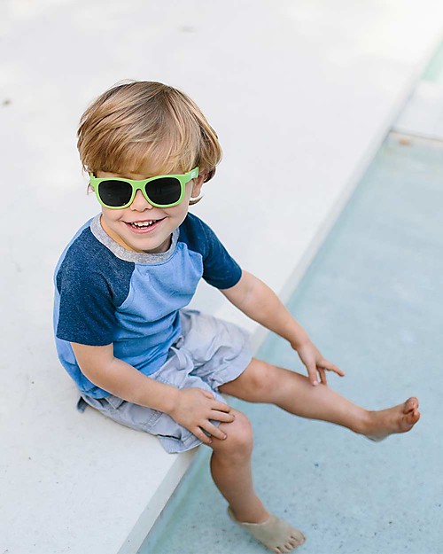 Babiators Occhiali da Sole Original Navigators, Limone Sublime Lime - 100% Protezione UV - GARANZIA 1 ANNO Lost&Found Occhiali da Sole