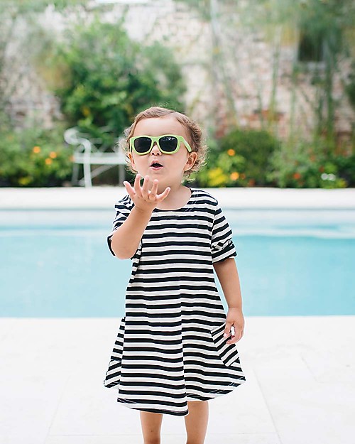 Babiators Occhiali da Sole Original Navigators, Limone Sublime Lime - 100% Protezione UV - GARANZIA 1 ANNO Lost&Found Occhiali da Sole