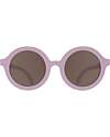 Babiators Occhiali da Sole Original Round - Playfully Plum - Lenti Ambra - 100% Protezione UVA e UVB Occhiali da Sole