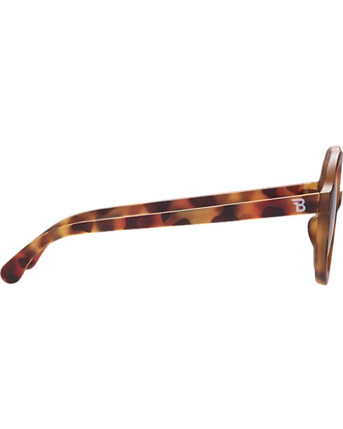 Babiators Occhiali da Sole Original Round - Totally Tortoise - Lenti Ambra - 100% Protezione UVA e UVB Occhiali da Sole