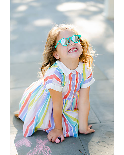 Babiators Occhiali da Sole Polarizzate Blue Series - The Sunseeker - Lenti Azzurre - 100% Protezione UVA e UVB Occhiali da Sole