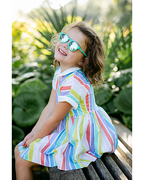 Babiators Occhiali da Sole Polarizzate Blue Series - The Sunseeker - Lenti Azzurre - 100% Protezione UVA e UVB Occhiali da Sole