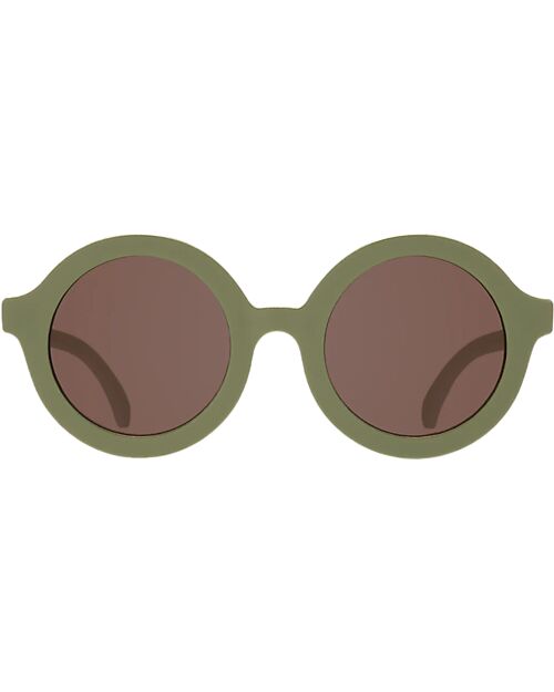 Babiators Occhiali da Sole Round - Wild Moss - Lenti Scure - 100% Protezione UV Occhiali da Sole